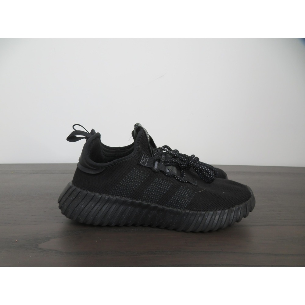 Adidas Kaptir Flow Shoes Womens 8.5 Black Mesh Running Sneakers Road Gym IF6599